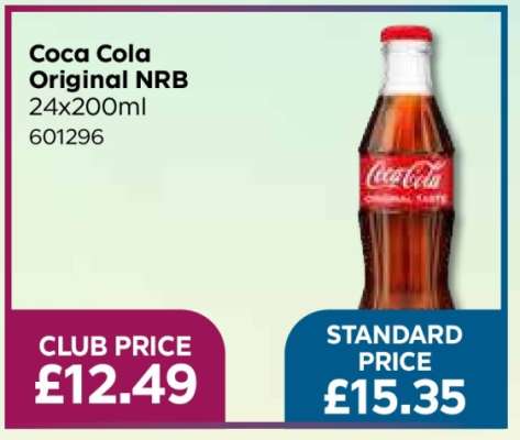 Coca Cola Original NRB