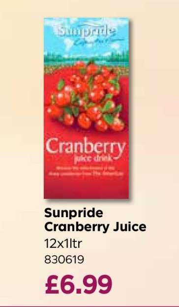 Sunpride Cranberry Juice
