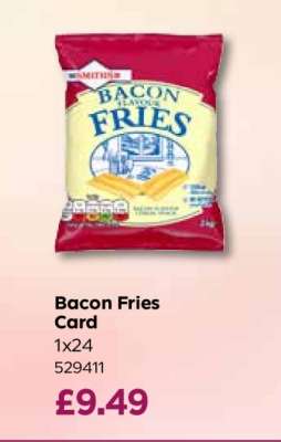 Bacon fries Card
