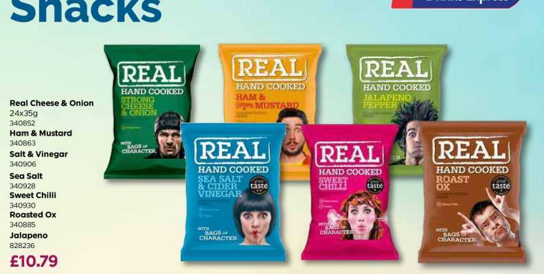 Real Hand Cooked Snacks