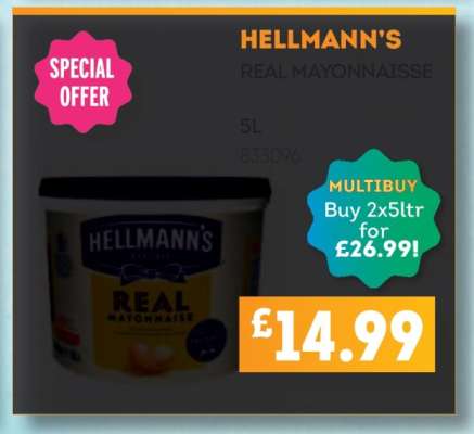 Hellmann’s Real Mayonnaise