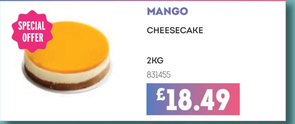 MANGO CHEESECAKE