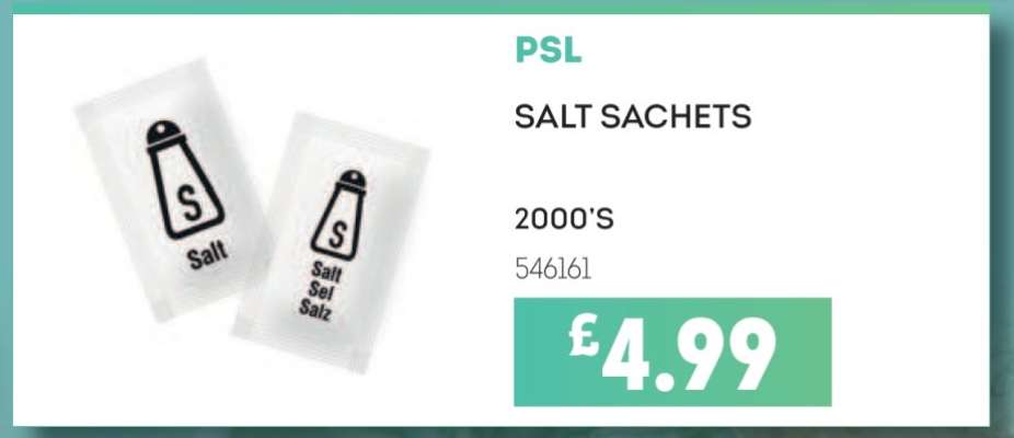 PSL SALT SACHETS