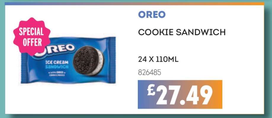 OREO COOKIE SANDWICH