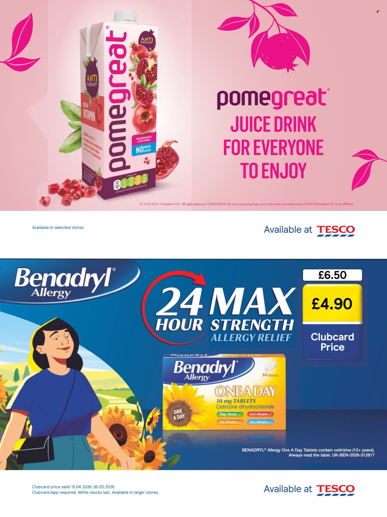 Tesco offer - 01/05/2026 - 31/05/2026. Page 82