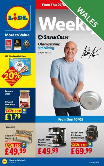 Lidl offer  - 07/05/2026 - 13/05/2026.