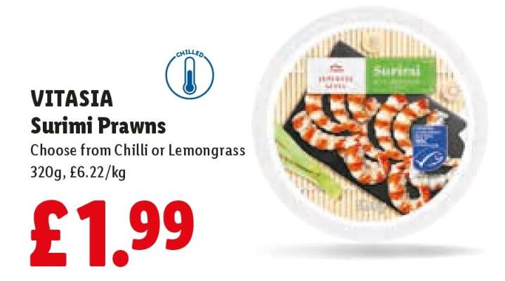 VITASIA Surimi Prawns