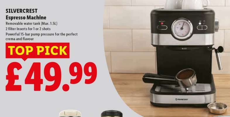 Silvercrest Espresso Machine