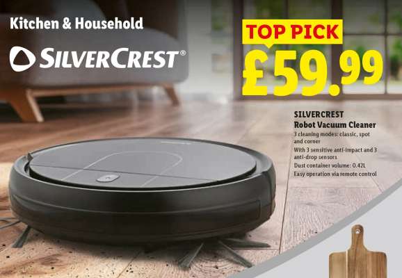 SILVERCREST Robot Vacuum Cleaner