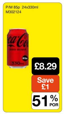 Coca-Cola Zero Sugar