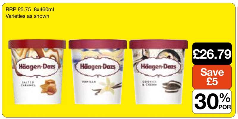 Häagen-Dazs Ice Cream