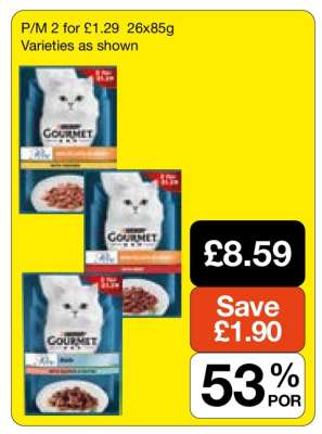 Gourmet Cat Food