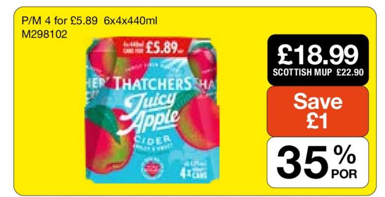 Thatchers Juicy Apple Cider