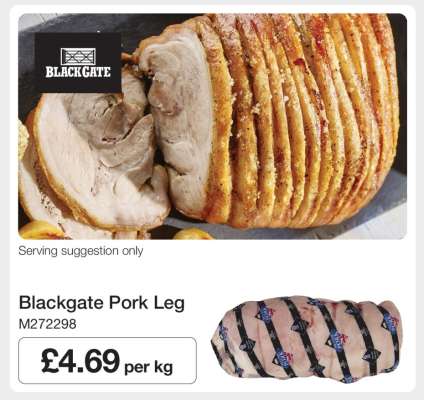 Blackgate Pork Leg