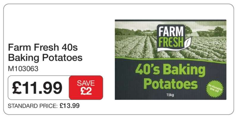 Farm Fresh 40s Baking Potatoes