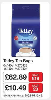 Tetley Tea Bags
