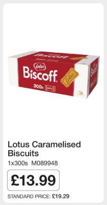Lotus Caramelised Biscuits