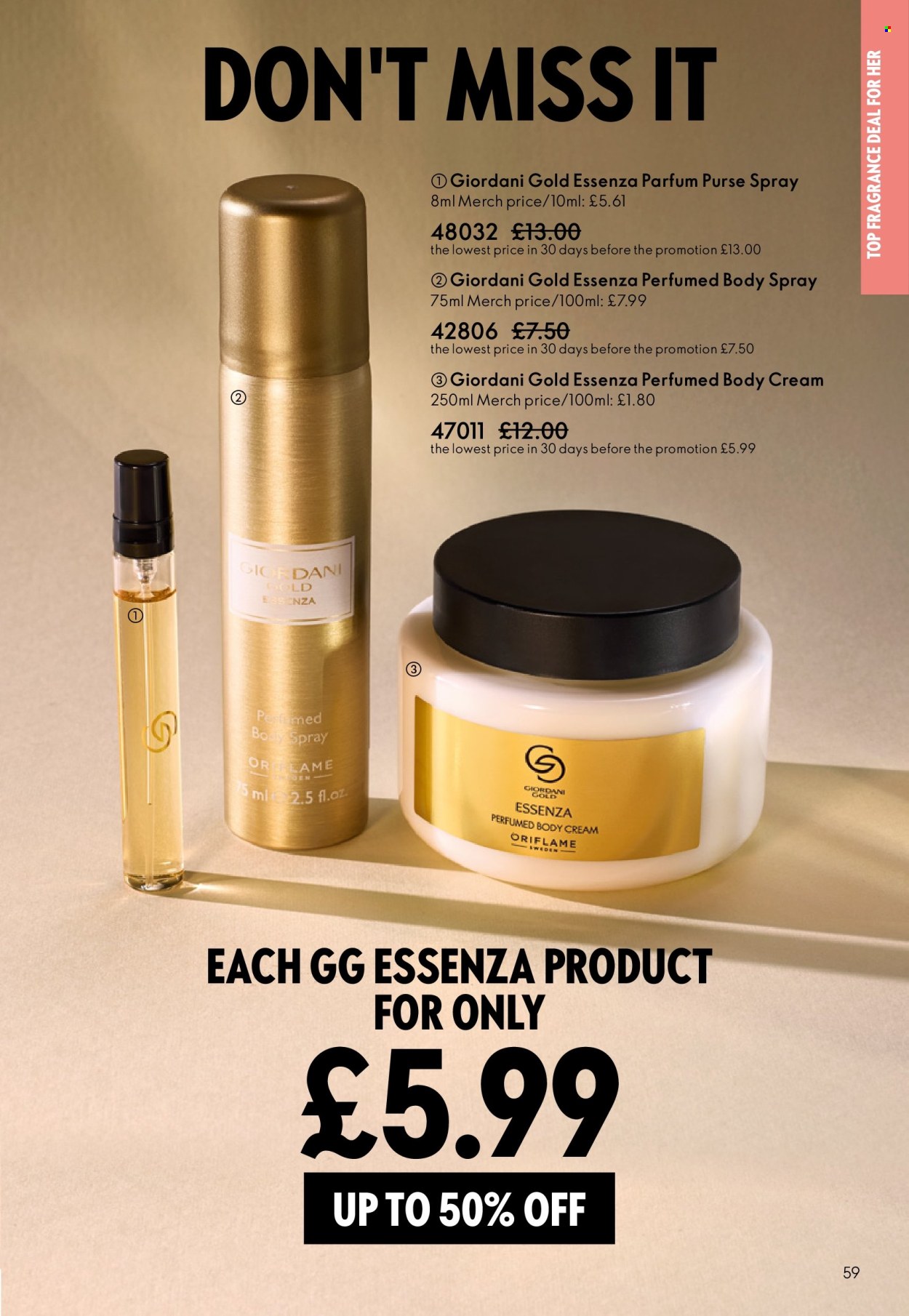Oriflame offer - 06/05/2026 - 26/05/2026. Page 59