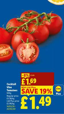 Cocktail Vine Tomatoes