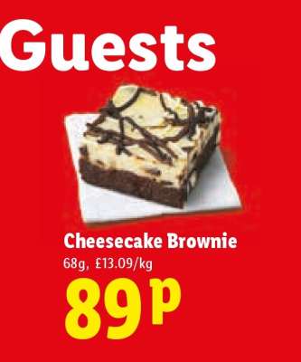 Cheesecake Brownie