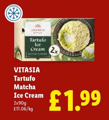 VITASIA Tartufo Matcha Ice Cream