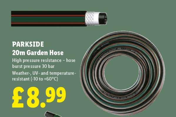 PARKSIDE 20m Garden Hose