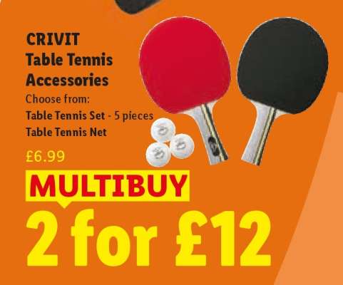 CRIVIT Table Tennis Accessories
