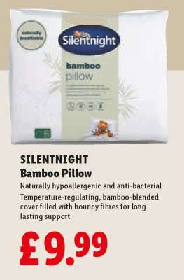 SILENTNIGHT Bamboo Pillow
