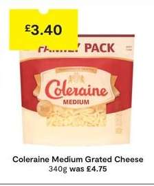 Coleraine Medium Grated Cheese