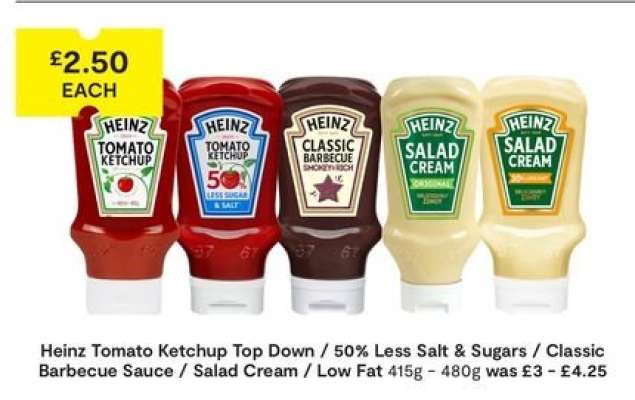 Heinz Sauces