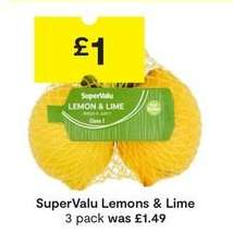 SuperValu Lemons & Lime