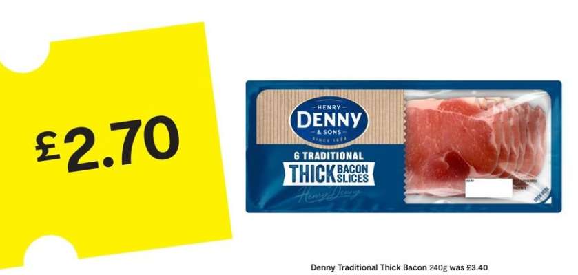 Denny Traditional Thick Bacon