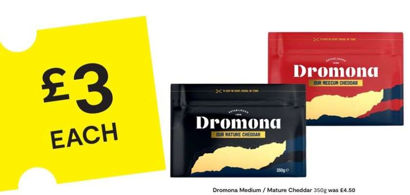 Dromona Medium / Mature Cheddar