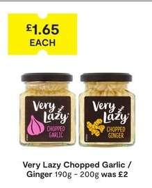 Very Lazy Chopped Garlic / Ginger