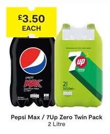 Pepsi Max / 7Up Zero Twin Pack