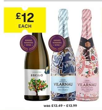 Albarino Abellio & Vilarnau Cava
