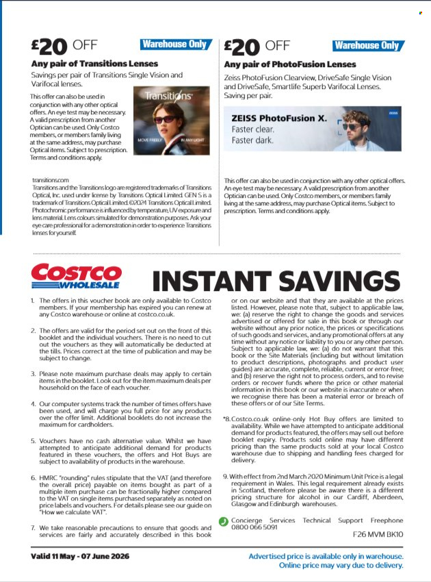 Costco offer - 11/05/2026 - 07/06/2026. Page 39
