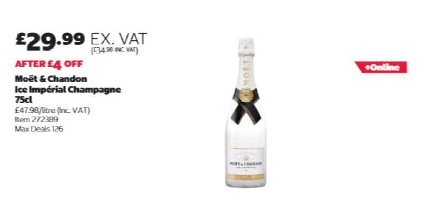 Moët & Chandon Ice Impérial Champagne 75cl