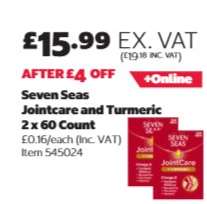 Seven Seas Jointcare and Turmeric 2 x 60 Count