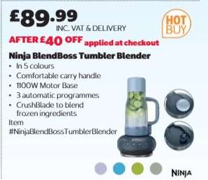 Ninja BlendBoss Tumbler Blender