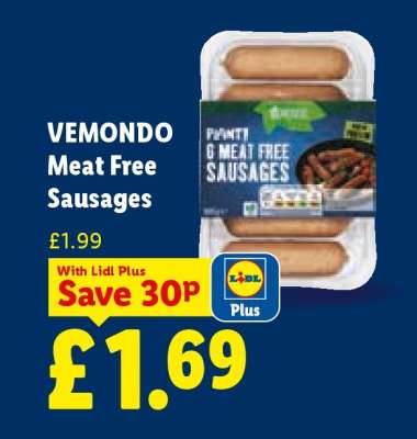 VEMONDO Meat Free Sausages