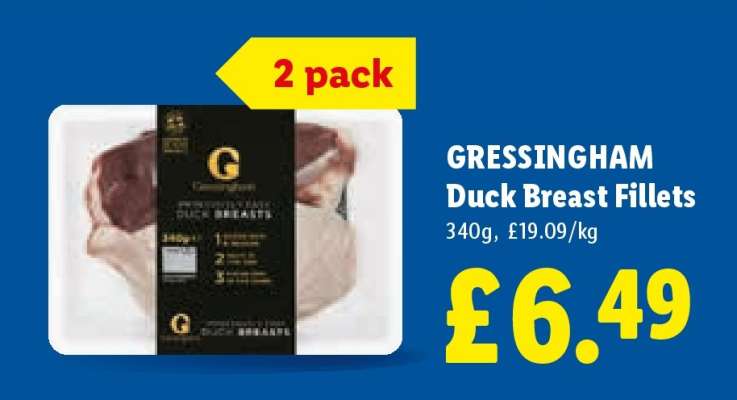 Gressingham Duck Breast Fillets