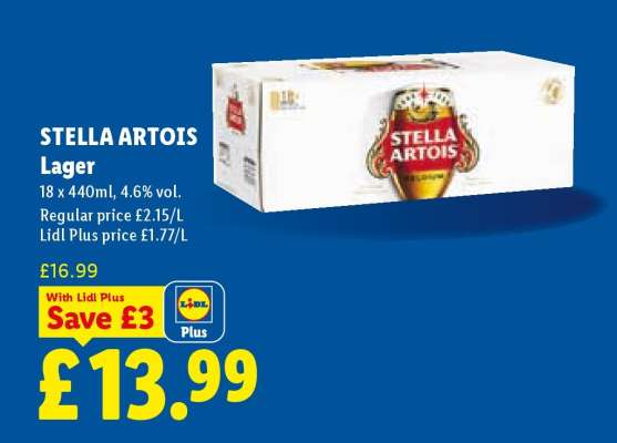 Stella Artois Lager