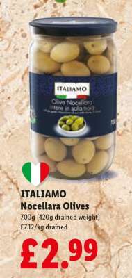ITALIAMO Nocellara Olives
