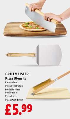 GRILLMEISTER Pizza Utensils