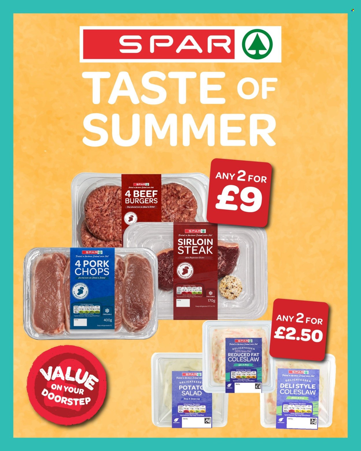 SPAR offer. Page 1