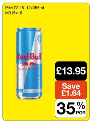 Red Bull Sugar Free