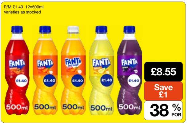 Fanta 500ml