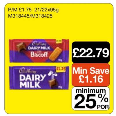 Cadbury Dairy Milk Biscoff