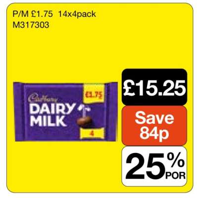 Cadbury Dairy Milk